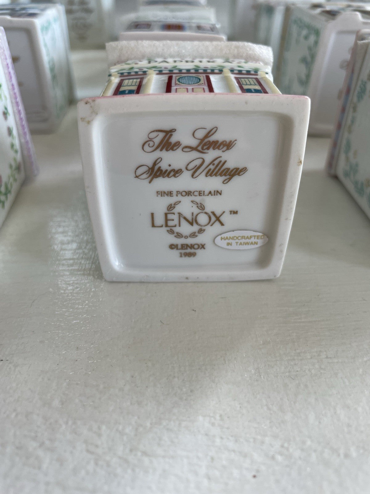 ✨ Vintage 1989 Lenox Spice Village Jars - Original Complete Set of 24 Jars (No Rack) ✨