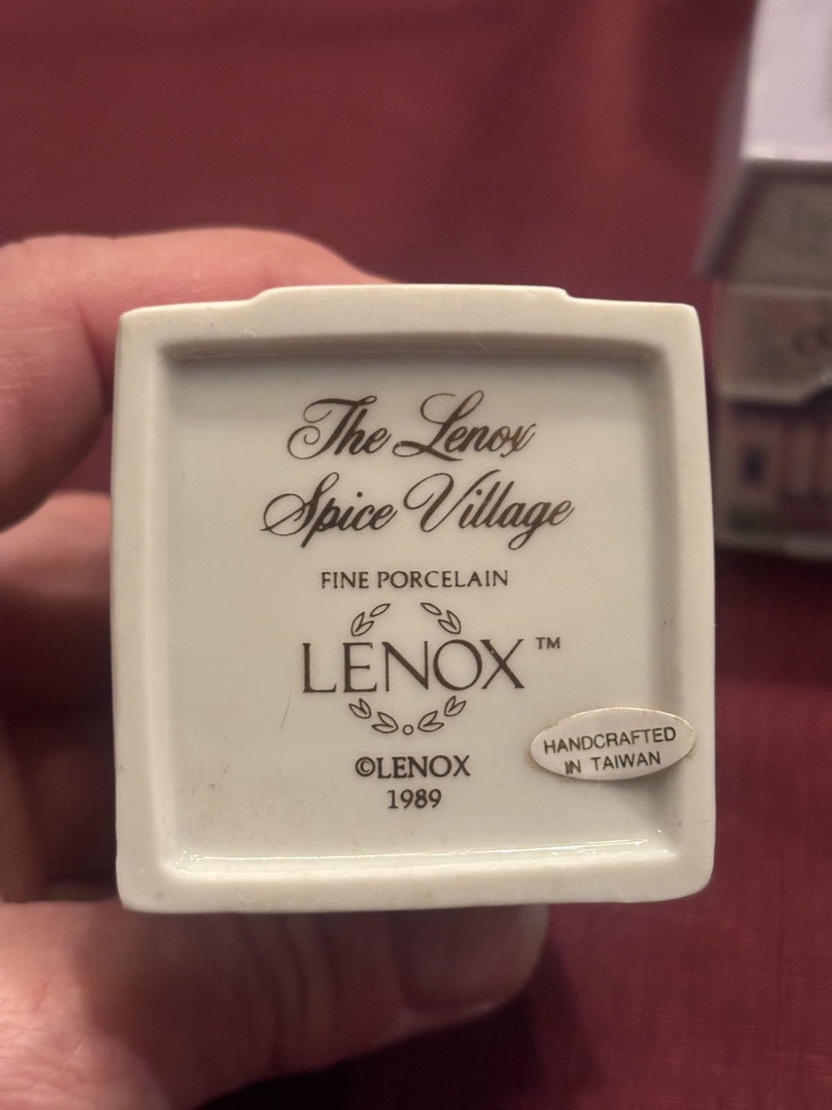 ✨ 1989 Lenox Spice Village Set of 24 – Vintage, Very Nice Condition, No Chips or Cracks! ✨